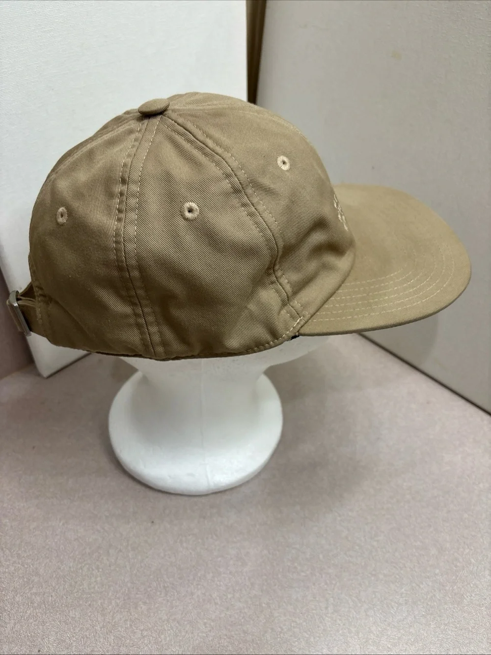 Maison Margiela MM6 Numerical Hat Baseball Cap Beige Strapback Streetwear